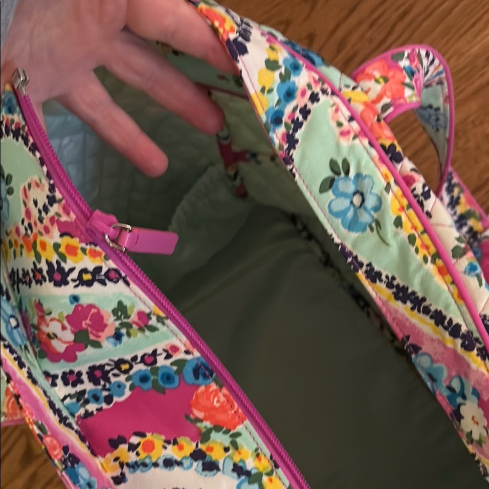 Vera Bradley Paisley Tote Bag - Picture 6 of 9